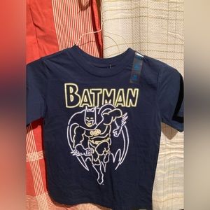 Batman Neon T-Shirt Shirt Shirt Sleeve Size Medium 7 / 8 Nice! New w Tags